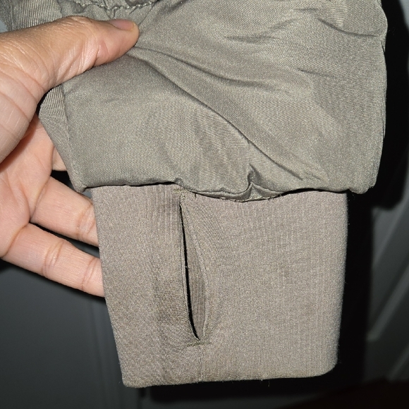 Michael Kors Khaki Puffer Coat with Fur Hood - Picture 8 of 15